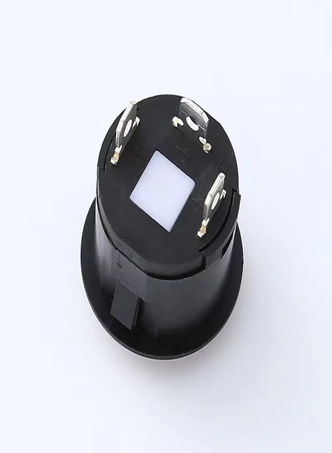 CentIoT - Illuminated LED SPST ON/OFF Circular Push Button self-locking Switch - 22MM 3Pin latching (Green) - Image 3
